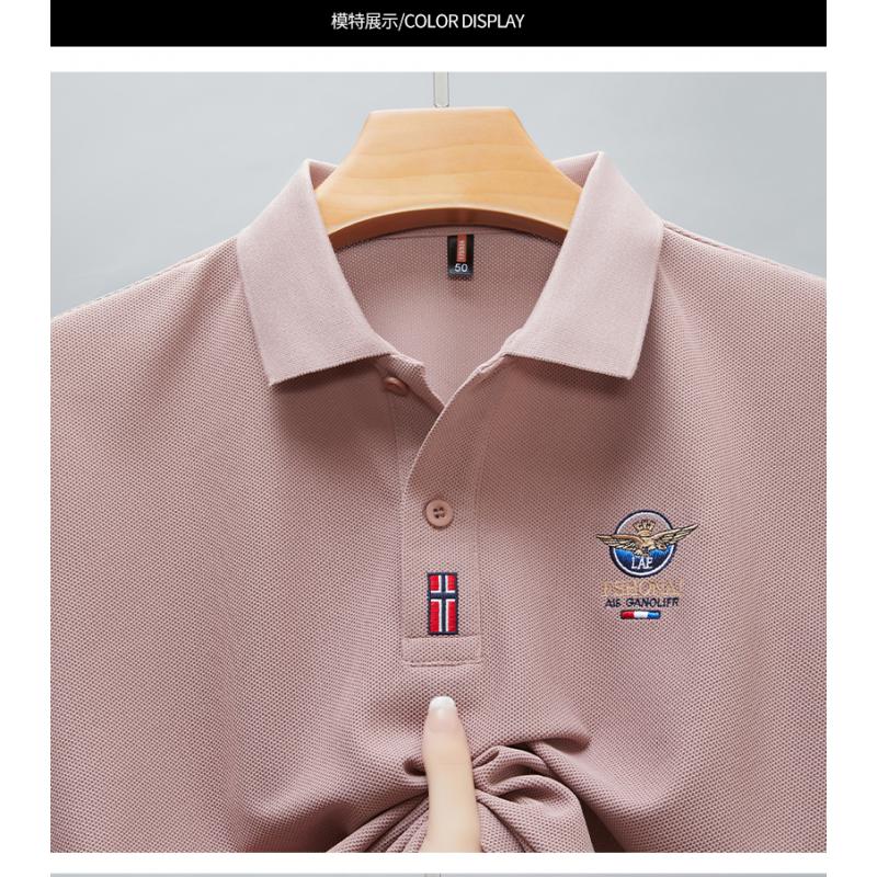 Polo Shirt Pique - 2025 New Summer Hot Selling Embroidered