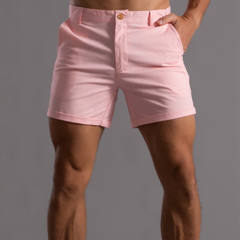 Men Slim Fit Chino Shorts Roll - đánh giá và giá Shorts Chino Slim