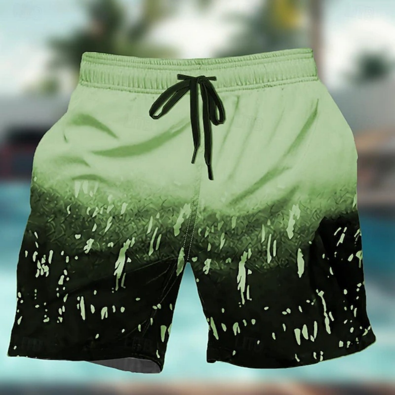 Gradient Colorful Graphic Swim - đánh giá và giá Trunks Board Surf