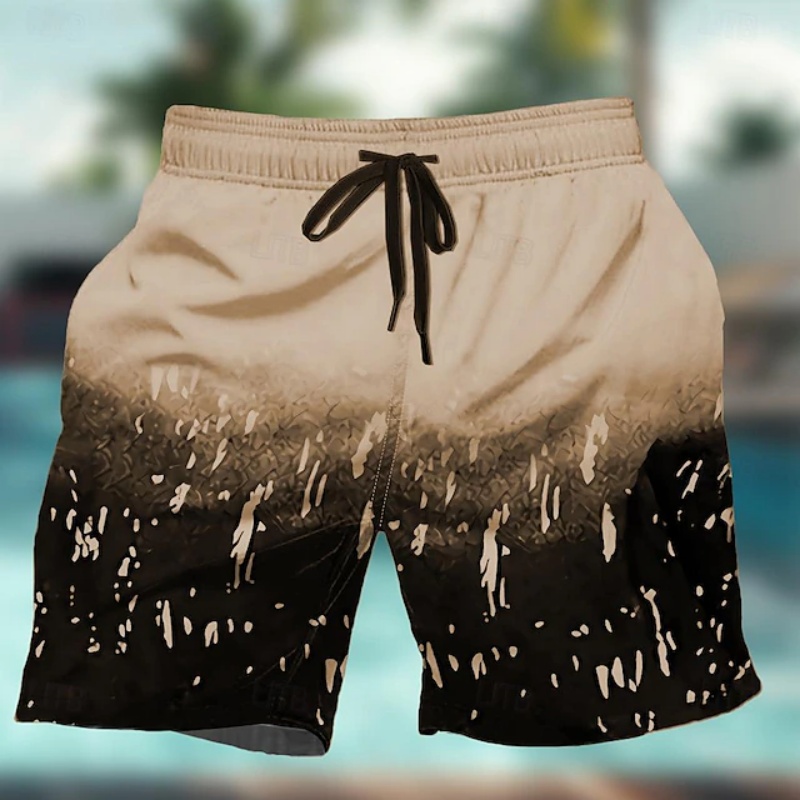 Gradient Colorful Graphic Swim - đánh giá và giá Trunks Board Surf