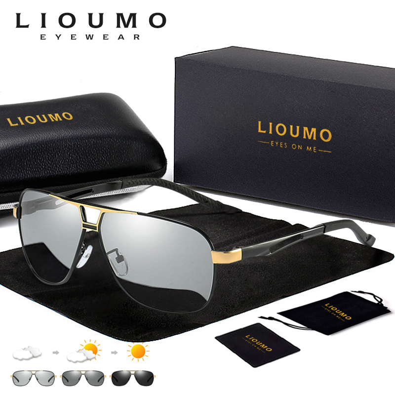 LIOUMO Aviation Sunglasses Men - đánh giá và giá Sunglasses Aviator Polarized