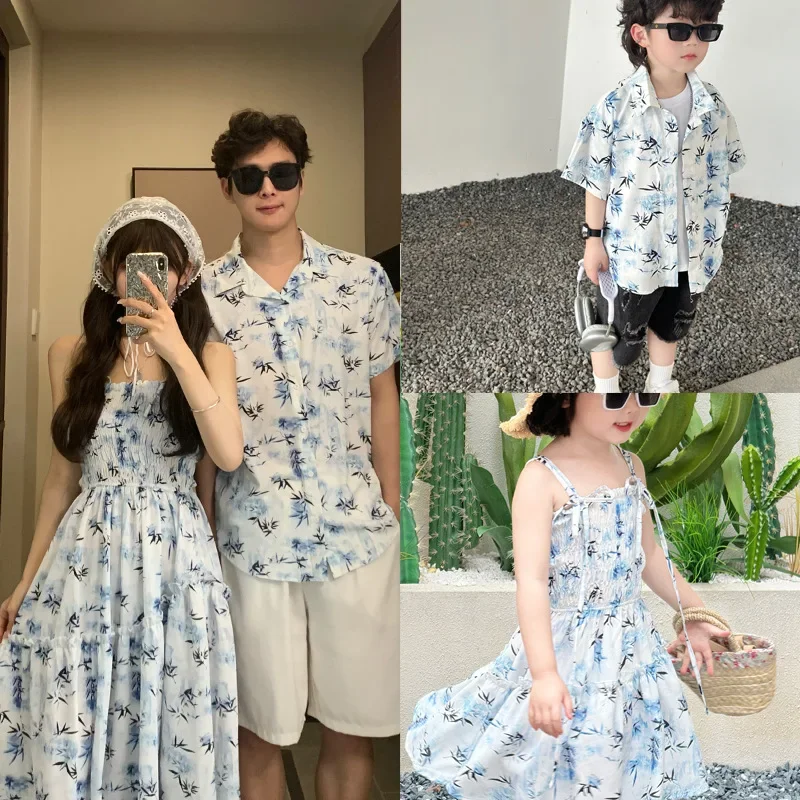 Resort Couple Look Parents and - đánh giá và giá Resort Shirt Floral