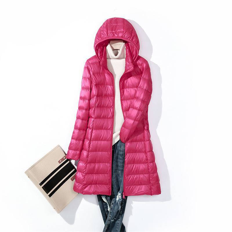Women Long Puffer Jackets 2024 - đánh giá và giá Packable Hat Nylon