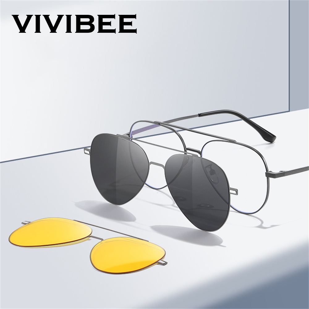 VIVIBEE Aviation Magnetic Pola - đánh giá và giá Sunglasses Aviator Polarized