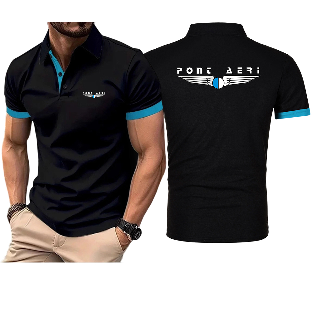 Disco Logo Pont Aeri CH Men's  - đánh giá và giá Polo Shirt Pique