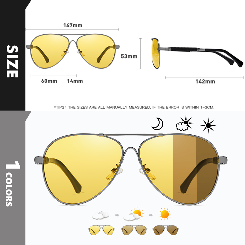 CoolPandas Aviation Sunglasses - đánh giá và giá Sunglasses Aviator Polarized