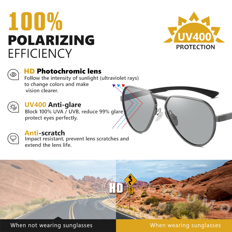 LIOUMO Aluminum Magnesium Fram - đánh giá và giá Sunglasses Aviator Polarized