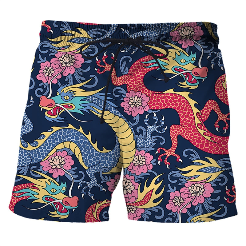 Chinese Dragon 3d Print Swim T - đánh giá và giá Trunks Board Surf